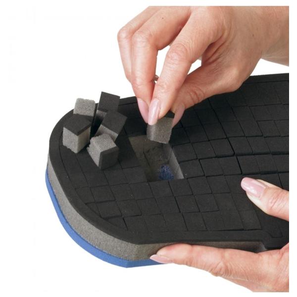 Insole Impax Foot Black Size Medium Universal Ea
